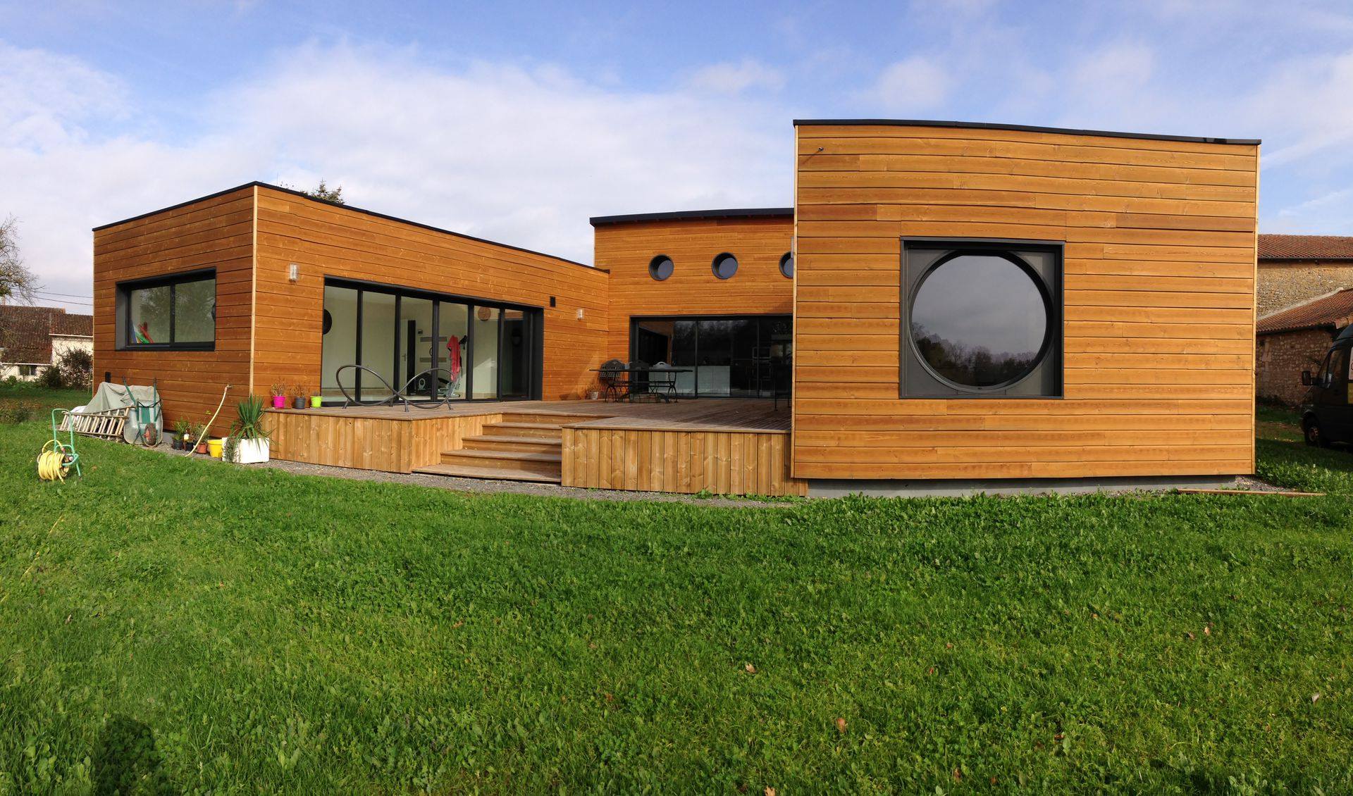 Création d'une maison ossature bois
